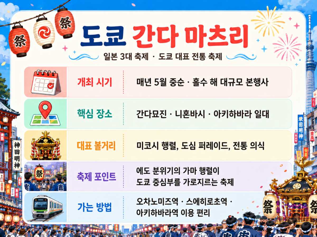 도쿄 간다마츠리 / ⓒ인포매틱스뷰