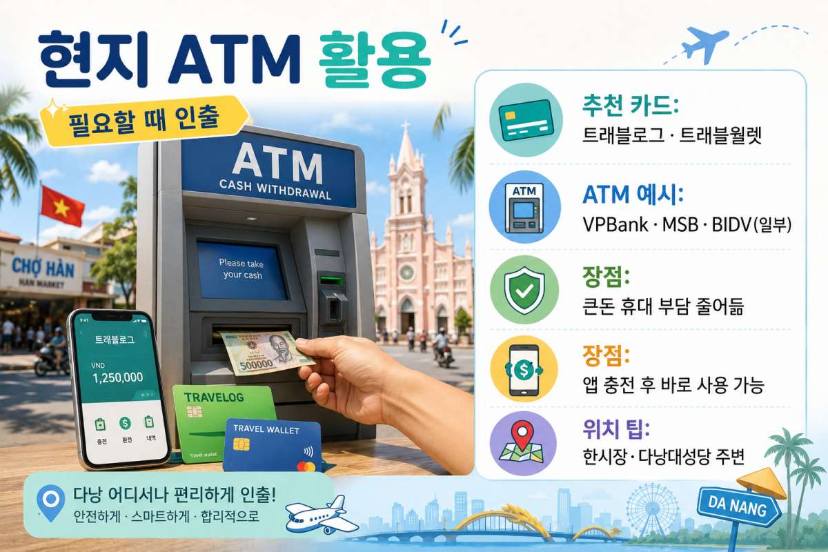 현지 ATM 이용 / ⓒ인포매틱스뷰