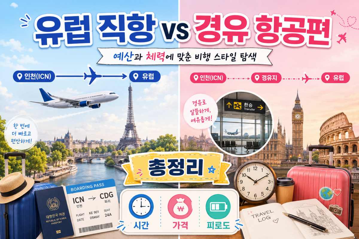 직항 vs 경유, 각 장단점 살펴보기 / ⓒ인포매틱스뷰