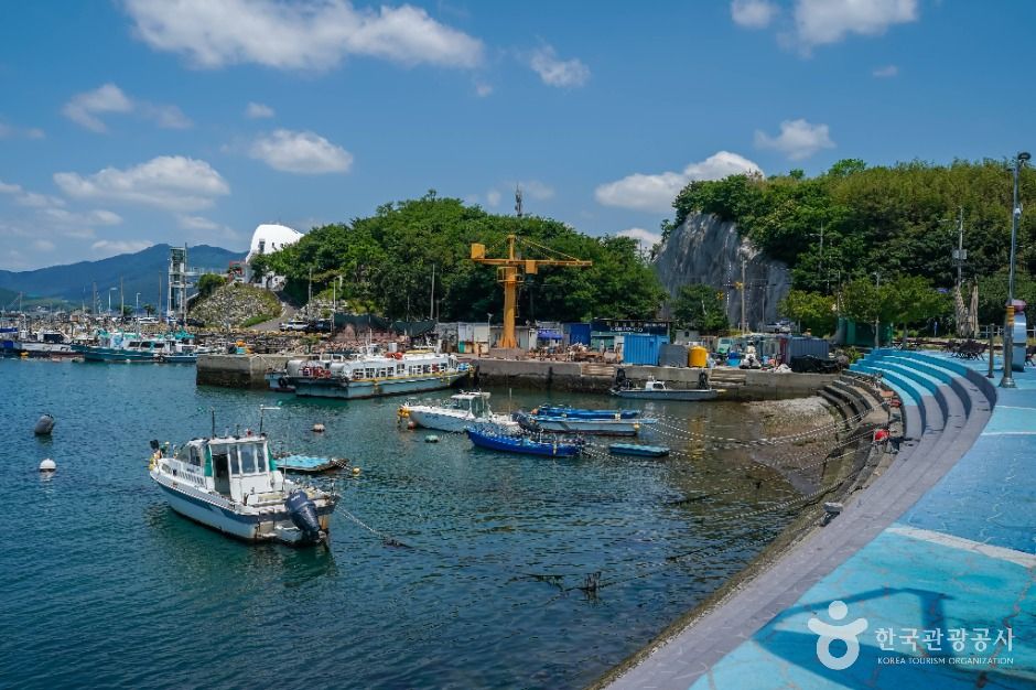 행암마을 선착장 풍경 / 사진=한국관광콘텐츠랩