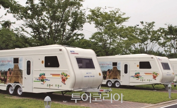 한탄강관광지 캐라반 한탄강관광지 캐라반 / 사진-투어코리아