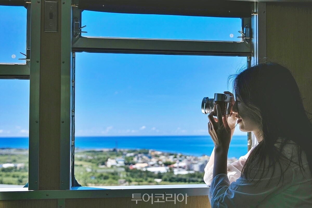 남피 해우호 관광열차(Breezy Blue Train) /사진-대만관광청