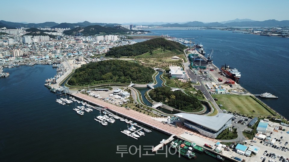 삼학도 전경/ 사진-목포시