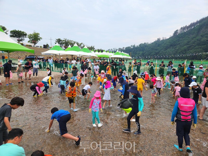 영덕 고래불 해변  영덕  황금은어축제 /사진-영덕군