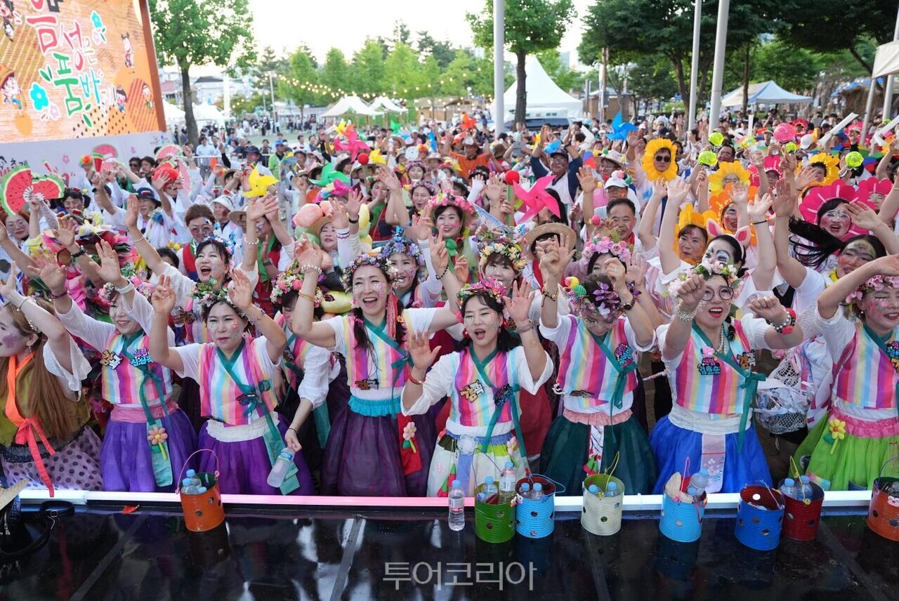 음성품바축제 2판4판 난장판/사진-음성군