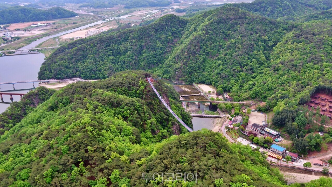 원주 소금산 출렁다리 Ⓒ투어코리아