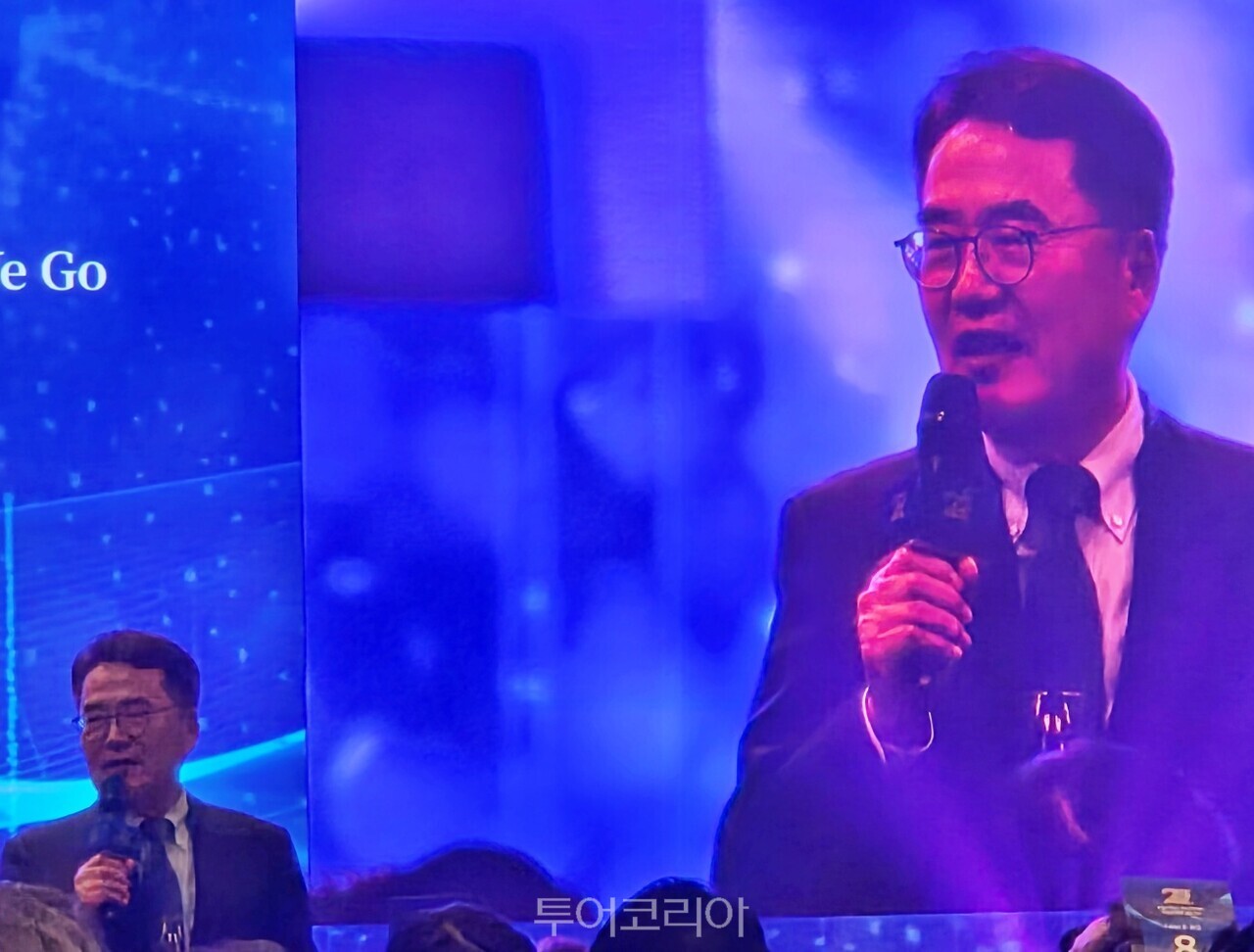 박상환 하나투어 회장은 PHR KOREA의 20주년을 축하했다. / 사진-투어코리아