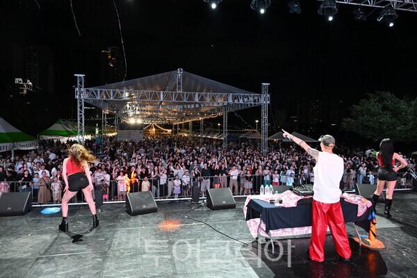 2026 태화강마두희축제 중 하나인 EDM 공연./사진-울산 중구