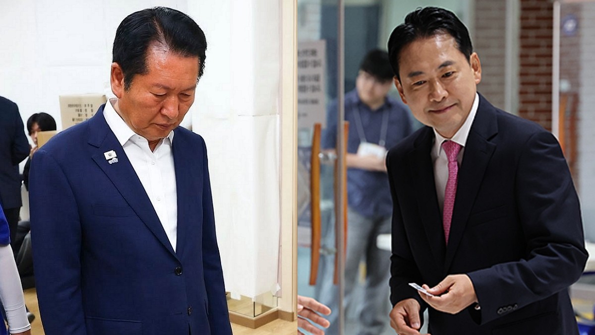 [사진=정청래 SNS(좌측), 국민의힘(우측)]