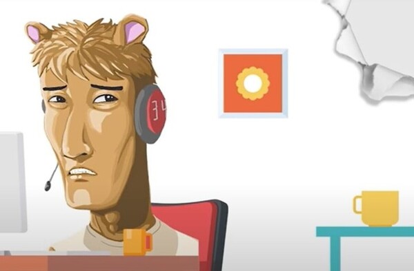 게임 유튜버이자 버주얼 그룹 이세계아이돌의 총괄프로듀서, 디렉터, 작사가인 우왁굳을 상징하는 마스코트 ‘왁두’의 모습. (사진=온라인 커뮤니티)