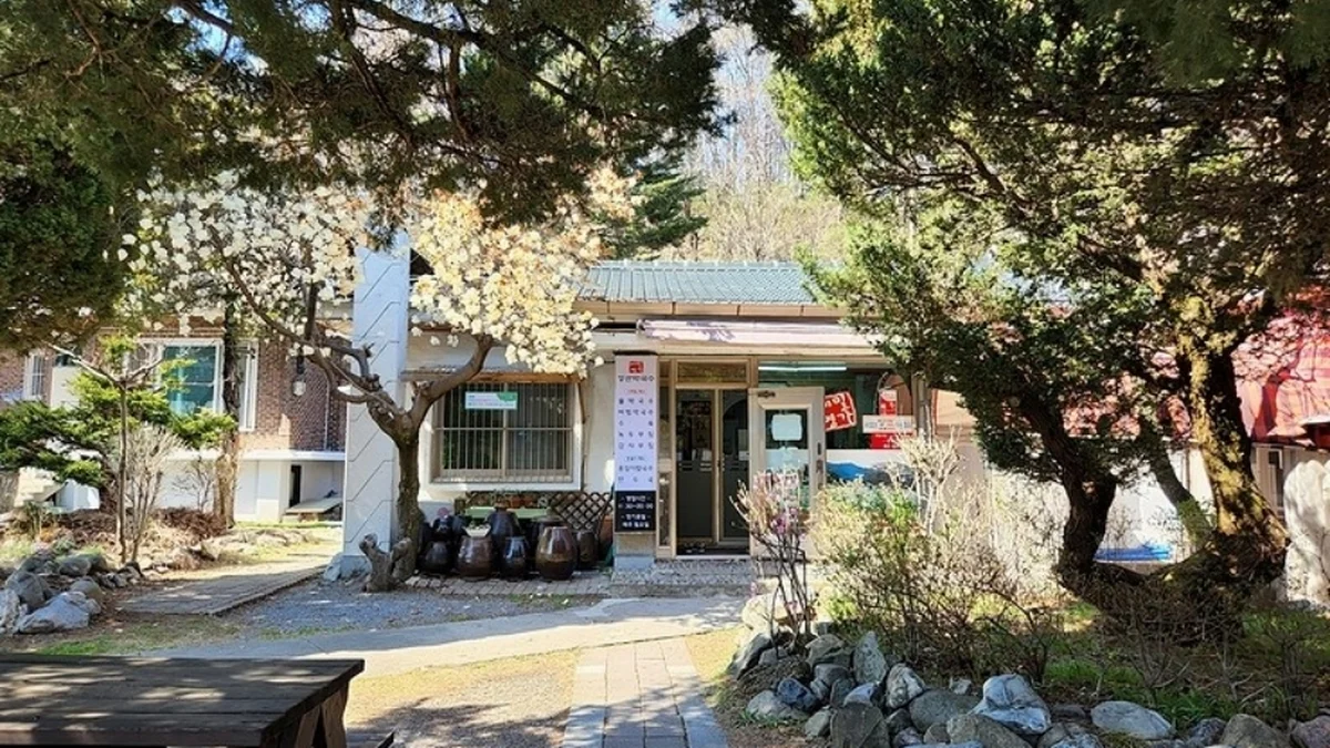 강산막국수