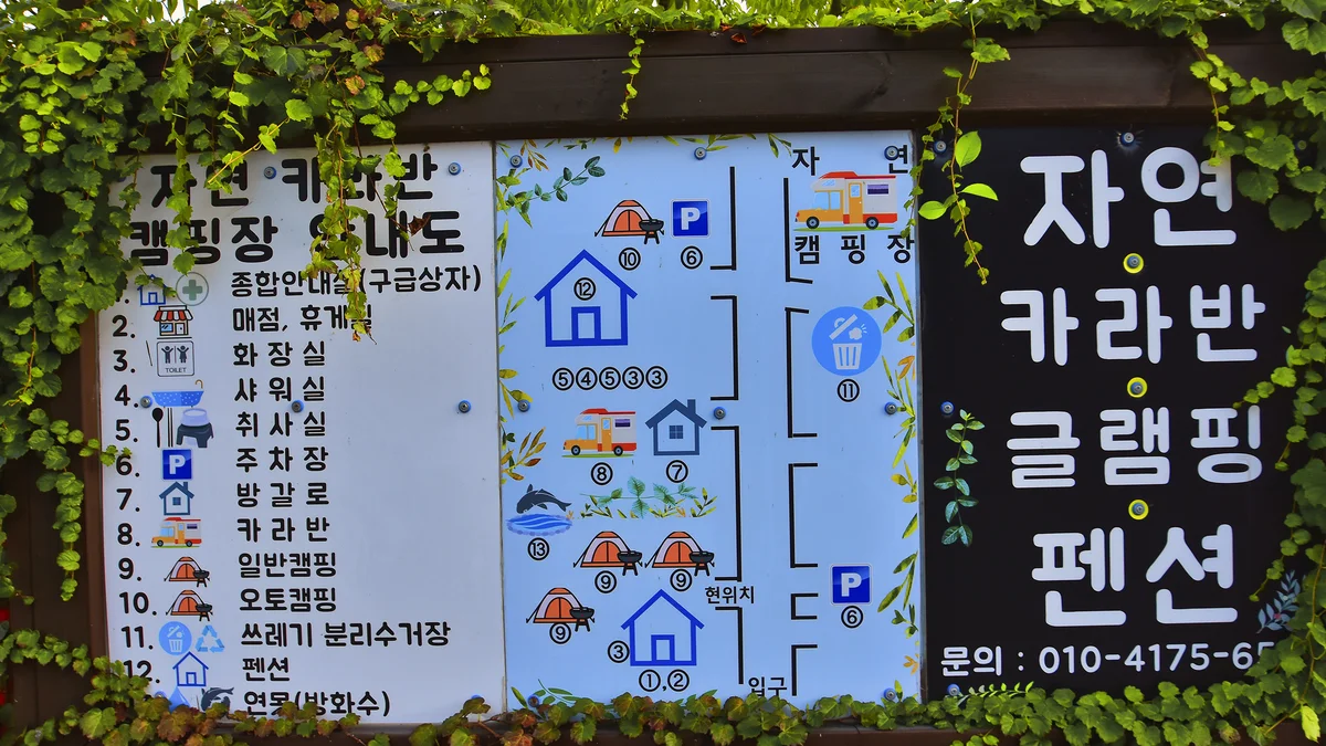 청도텍사스 캠핑장