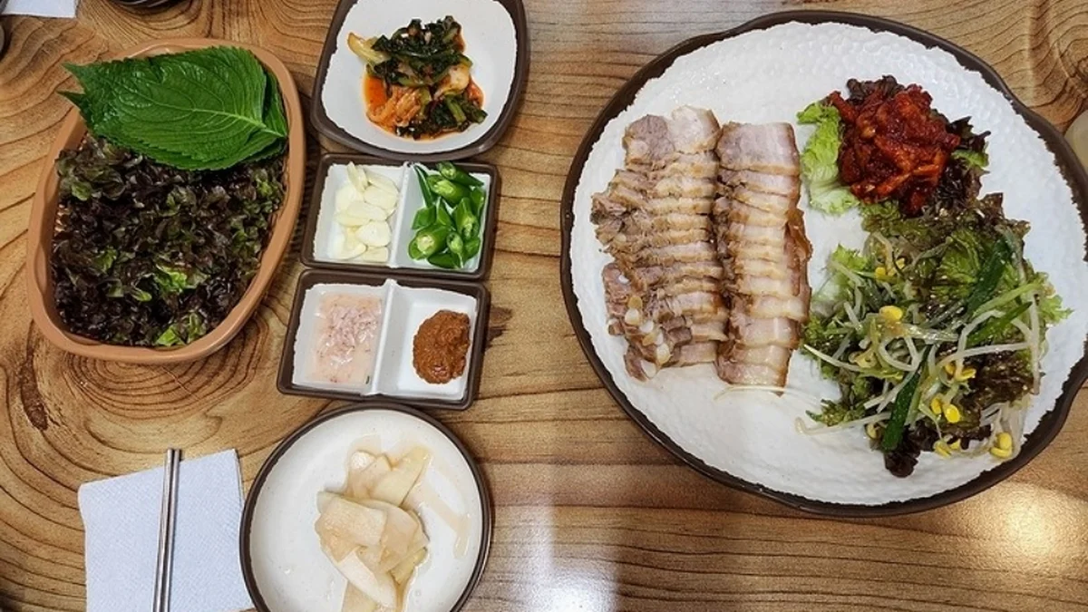 강산막국수