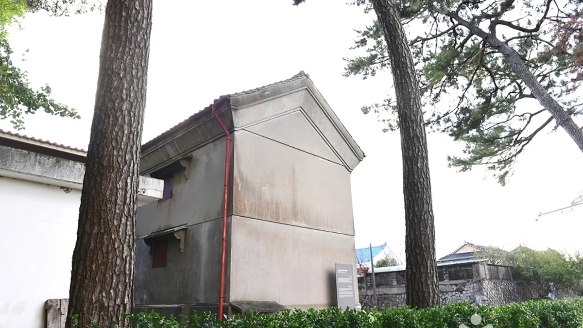 군산 개정면 구 일본인농장 창고