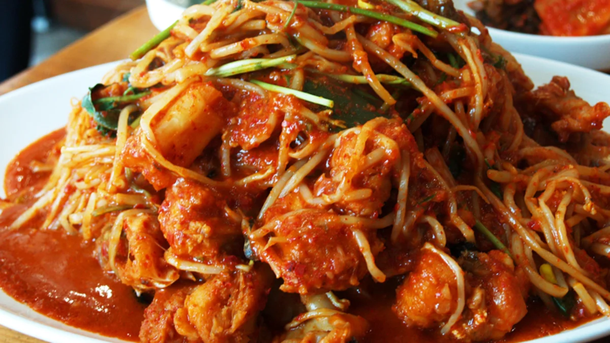 마산 오동동 아구찜거리