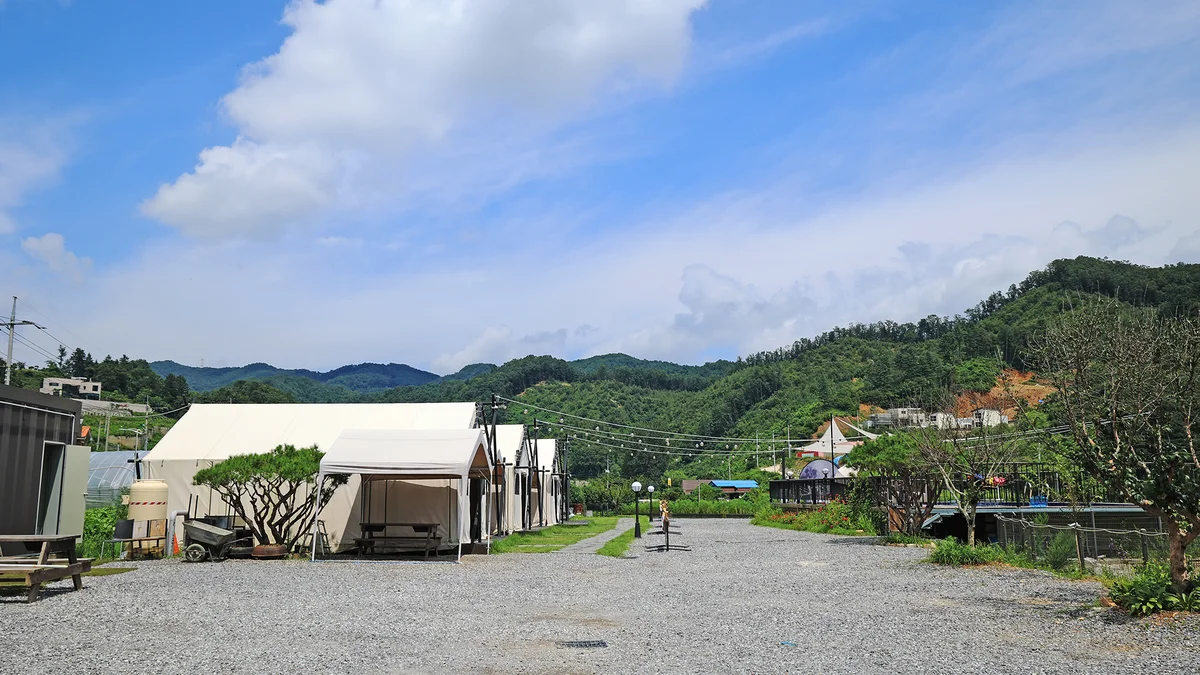 청춘 글램핑 카라반