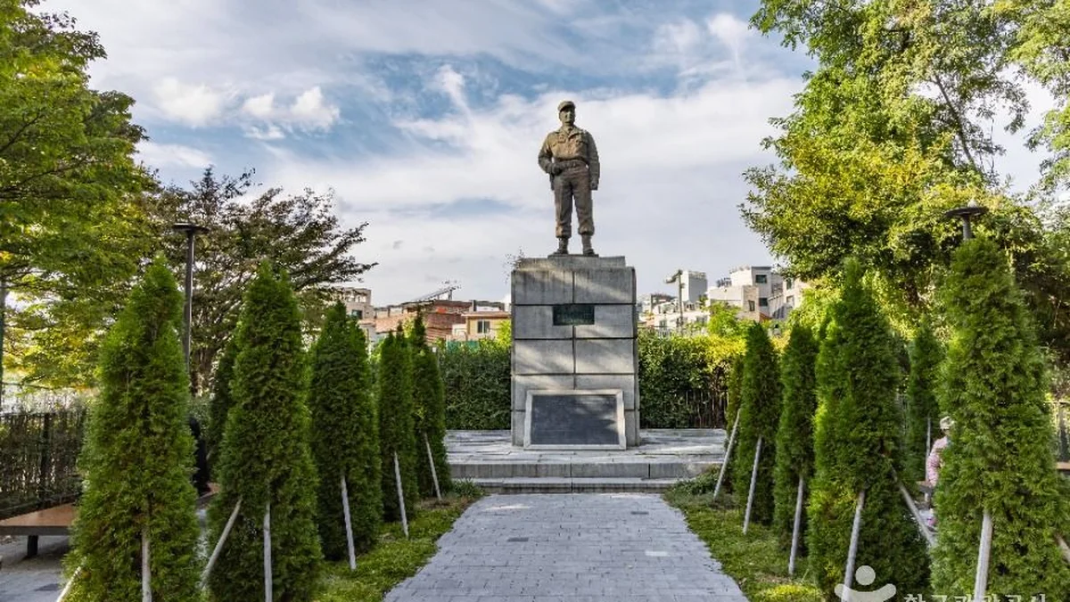 존비코올터장군상