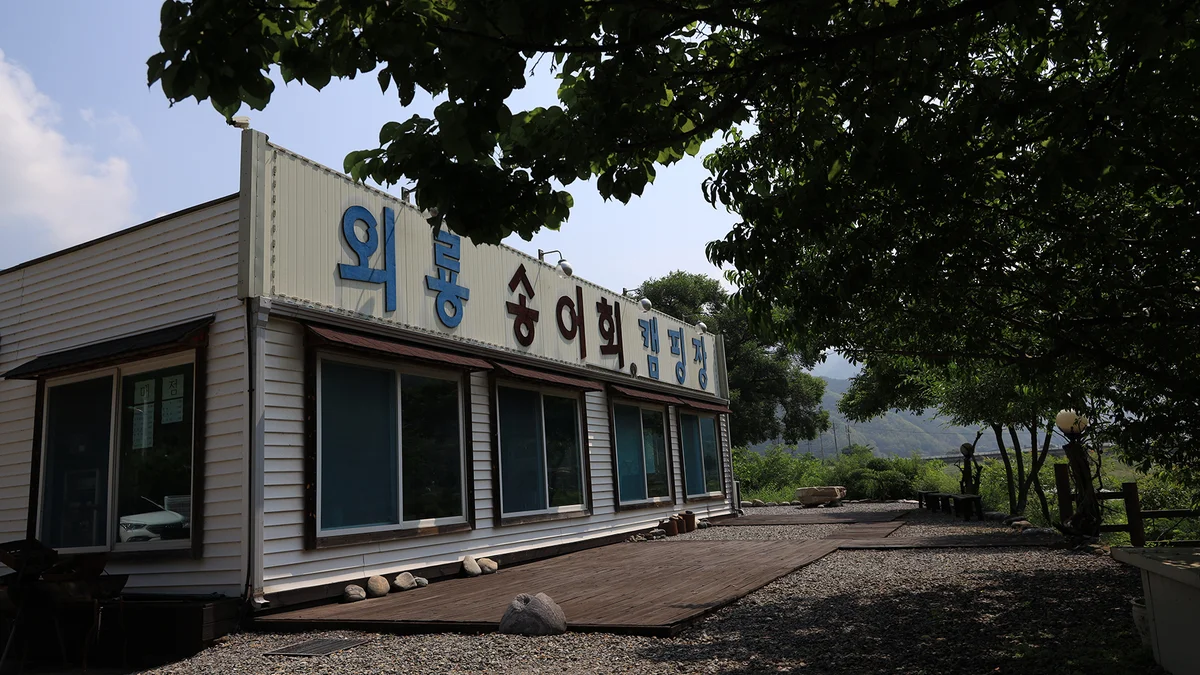 외룡송어회 캠핑장