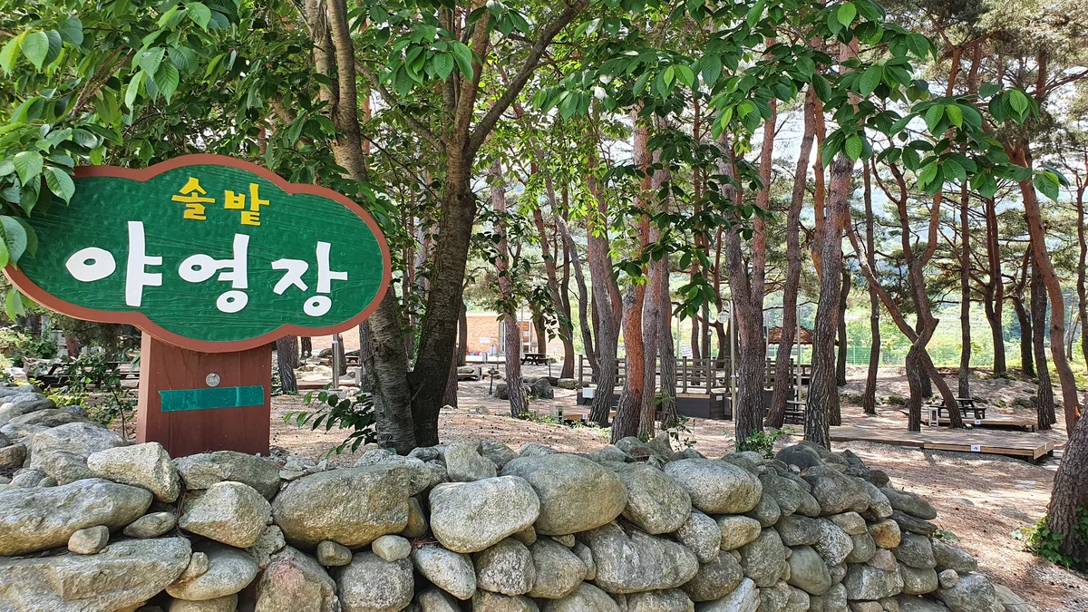 무주 솔밭야영장