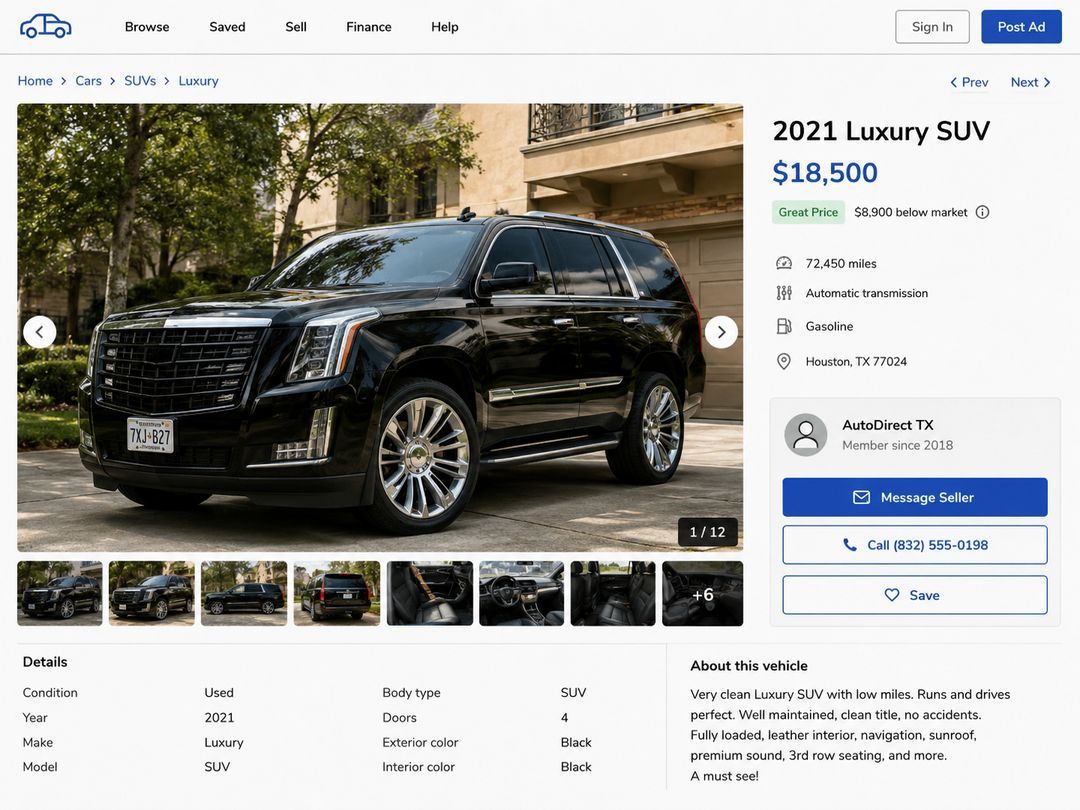 AI 自動車詐欺 引用：記事の内容と関連しAIツールで作成されたイメージ
