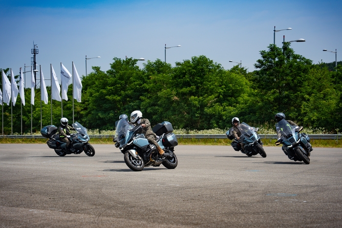 BMW 그룹 코리아, 수도방위사령부 군사경찰단 모터사이클 훈련 지원. 사진ㅣBMW 그룹 코리아
