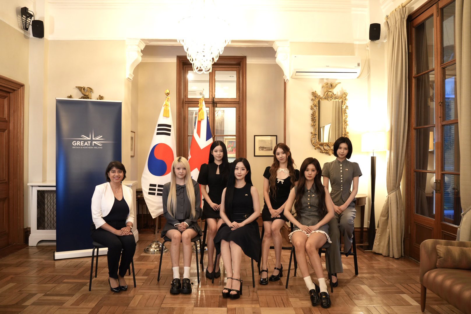 엔믹스 '꿈꾸는 소녀에게 불가능은 없다(Girls Can Dream, Girls Can Achieve)' 캠페인 홍보대사 위촉식 (출처=엔믹스 공식 X)