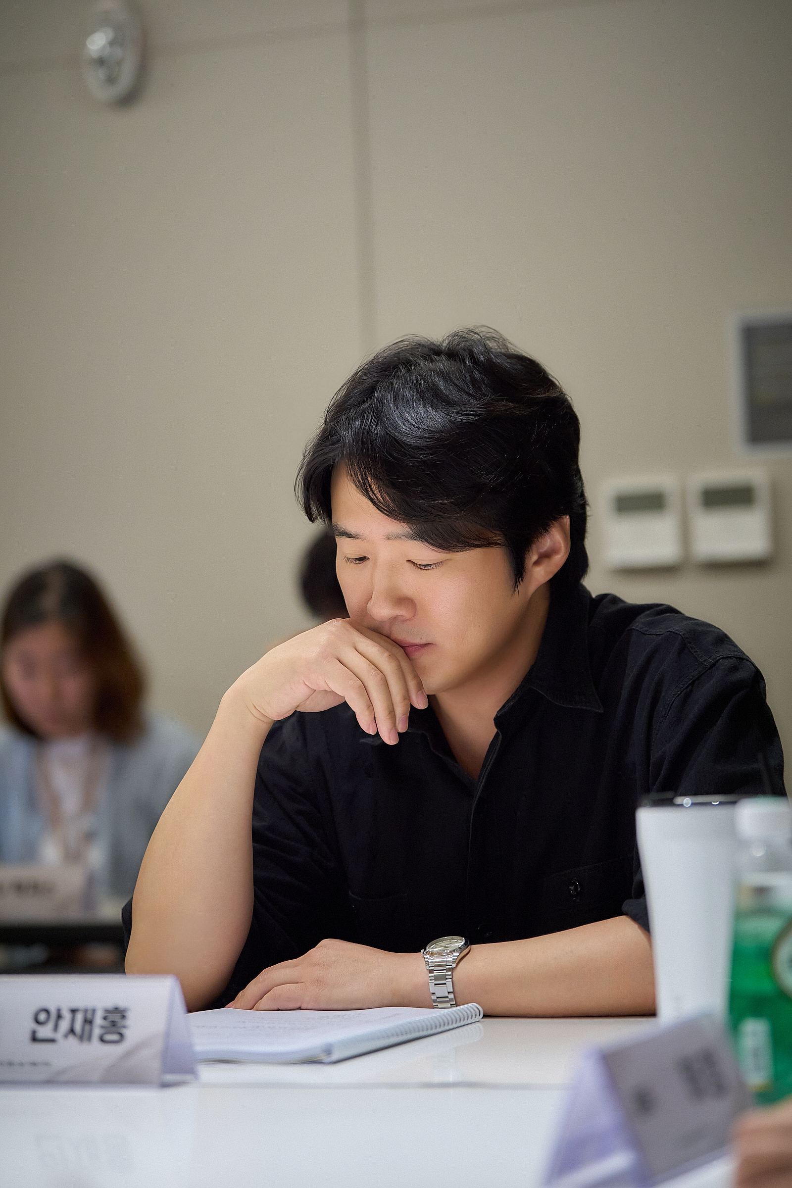 〈손 없는 날〉 리딩 현장