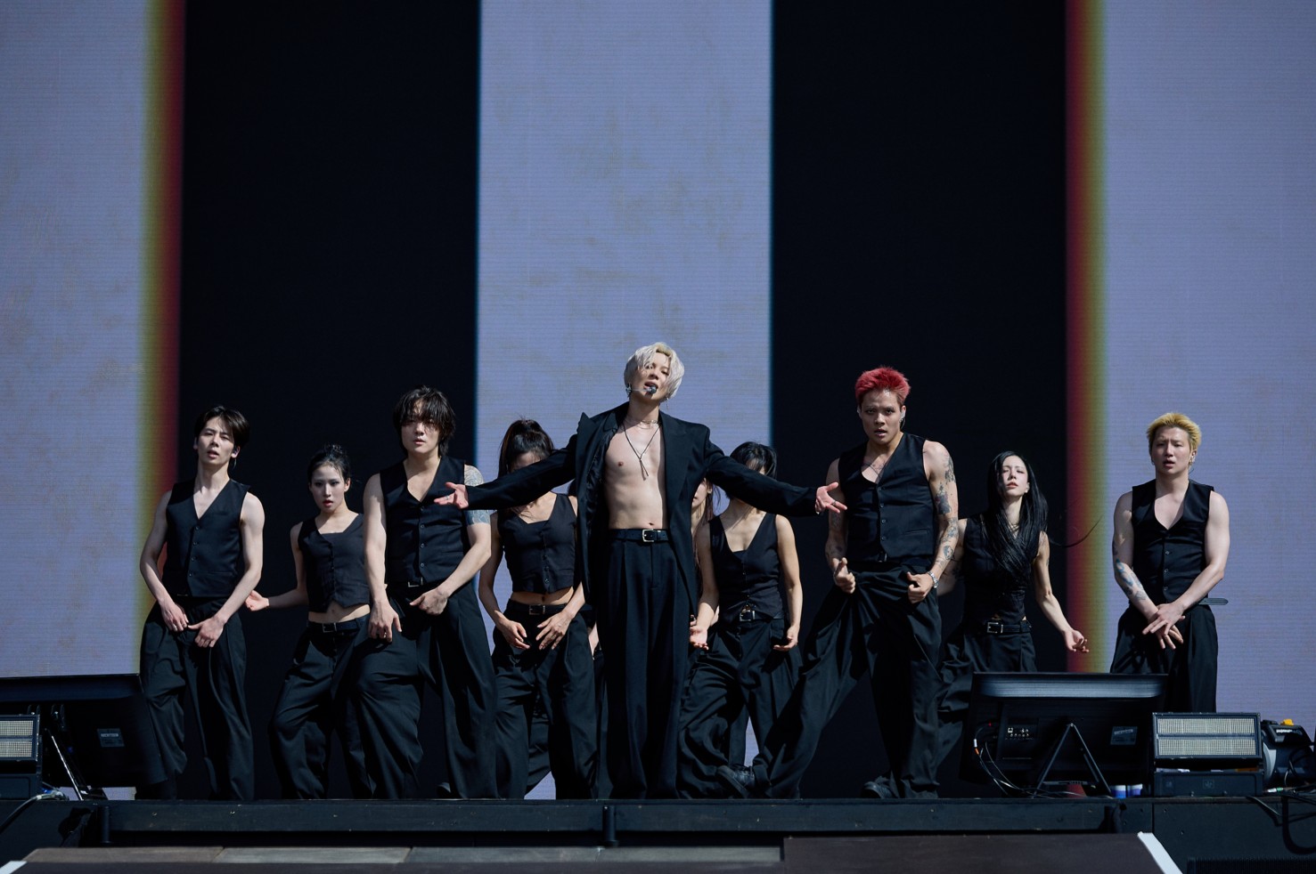  'BST 하이드 파크(British Summer Time Hyde Park)'  태민 무대 (출처=갤럭시코퍼레이션)