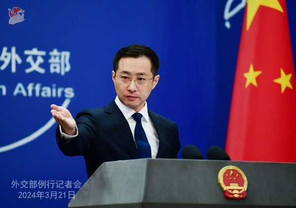 引用：中国外交部