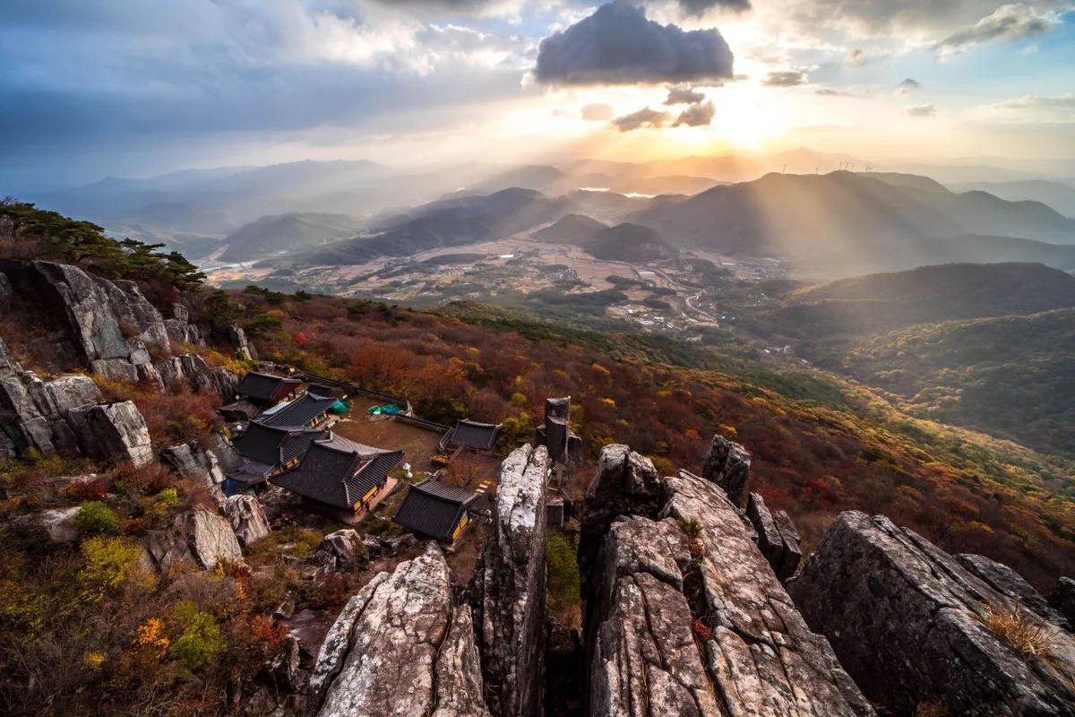 무등산팔각정 - 무등산 여행