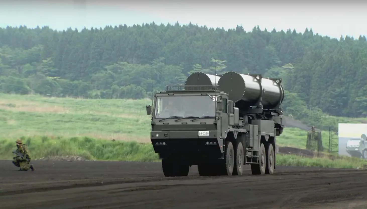 The new HVGP hypersonic missile system developed to equip the Japan Ground Self-Defense Force has been officially unveiled