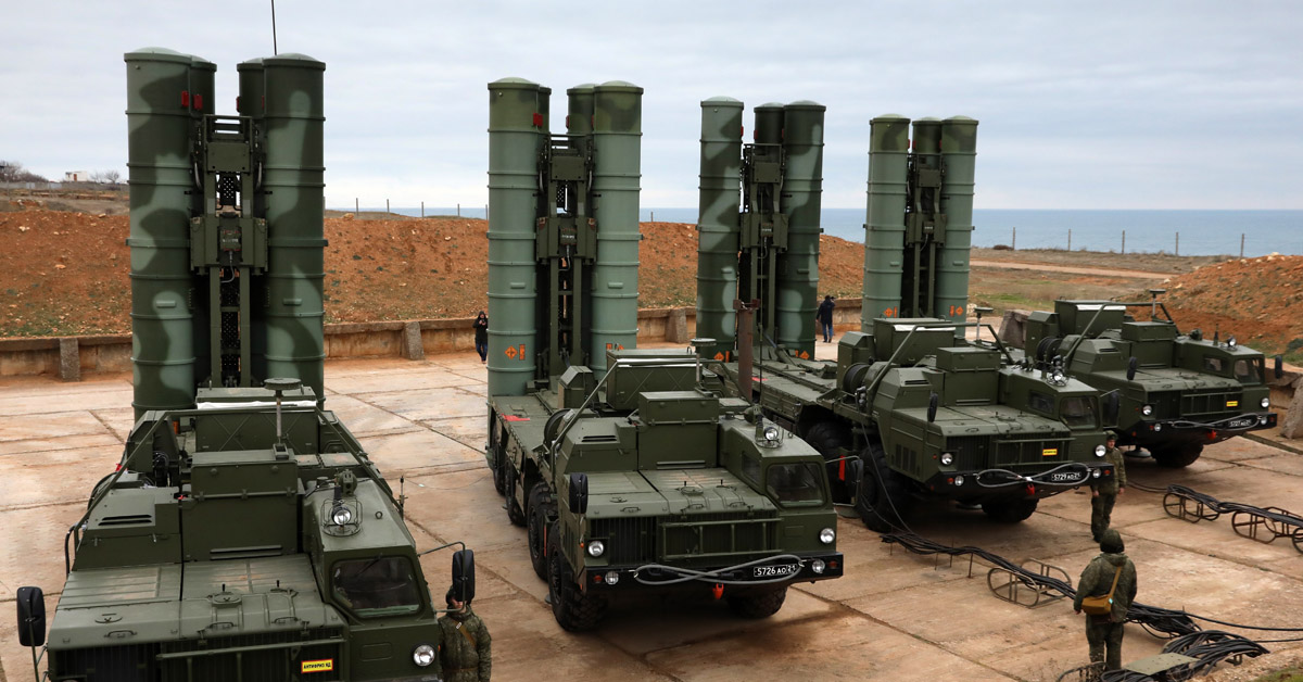 S-400 3개포대 산 중국, 