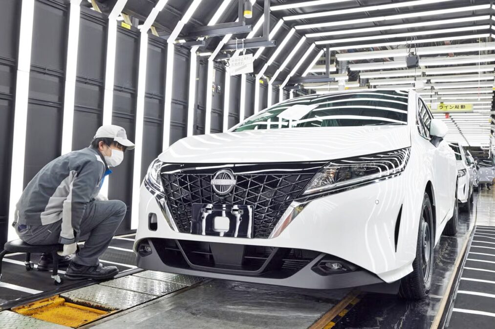 日産工場 アンデュリル ドローン 引用：日産自動車