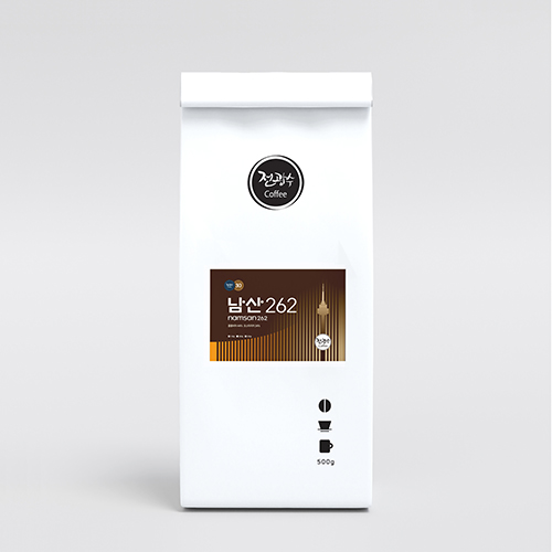 전광수커피 원두 남산 262 블렌드 500g 부드러운 산미 원두
