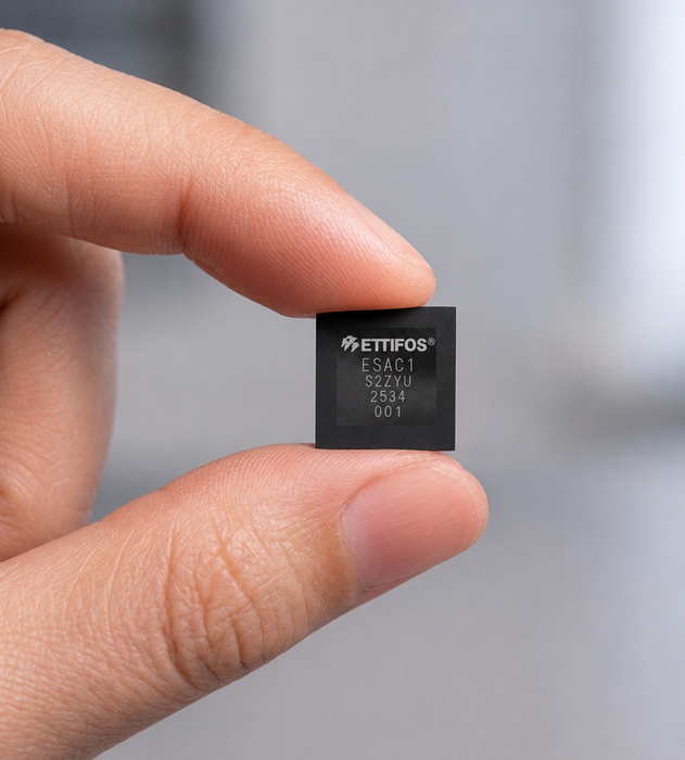 에티포스가 개발한 ESAC 국내 최초 5G-V2X 통신 모뎀칩