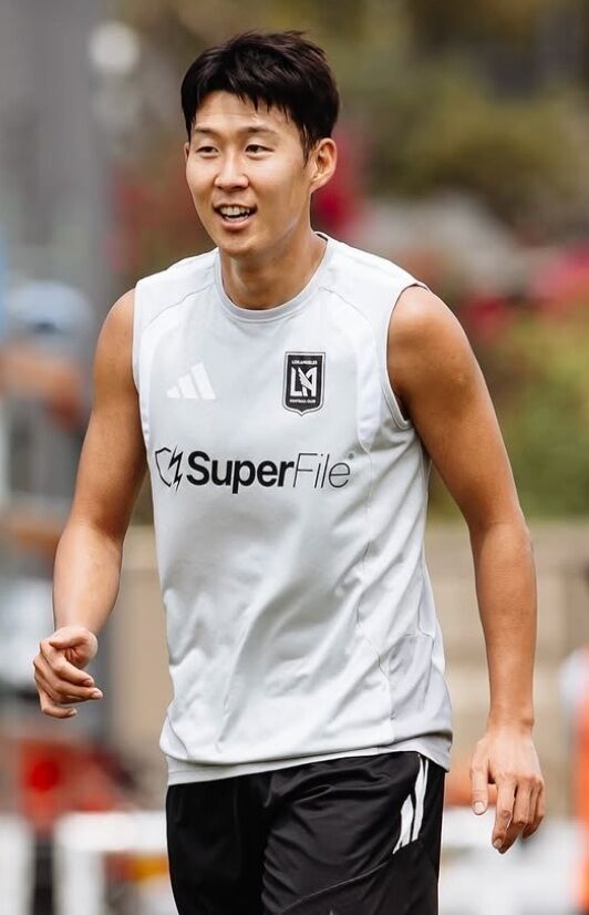 손흥민이 북중미월드컵 일정을 마치고 LAFC 훈련에 합류했다./LAFC
