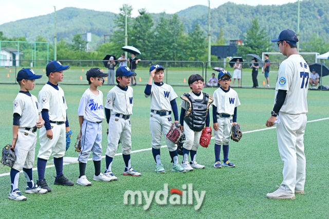 [MD포토] 휘문아케데미 '즐기면 야구하자'