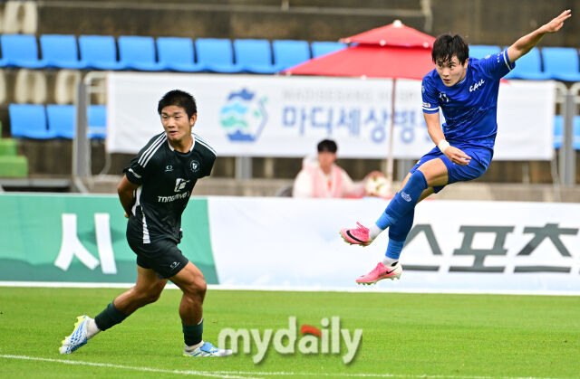 [MD포토] 이태경 '중앙대 우승 골'