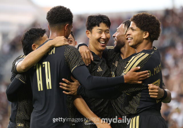 LAFC의 손흥민이 캔자스시티와의 2026시즌 MLS 18라운드에서 선제 결승골을 성공시켰다./게티이미지코리아