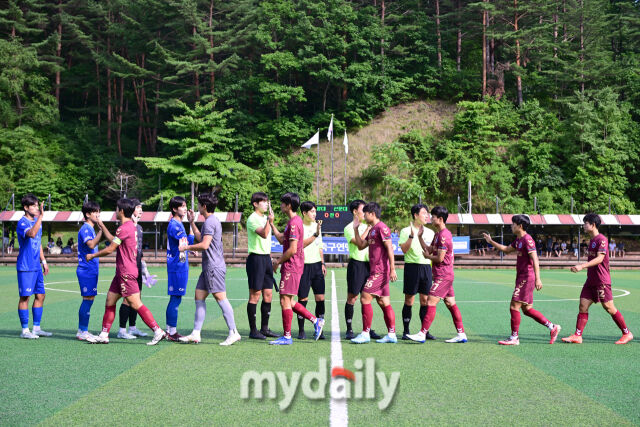 [MD포토] 중앙대-선문대 '추계대학축구연맹전 준결승'