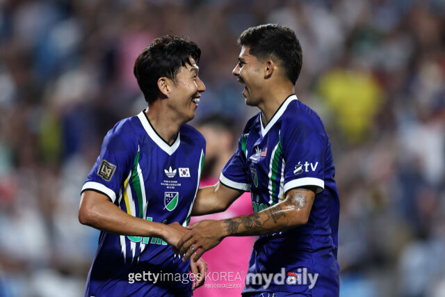 손흥민이 멀티골을 기록한 MLS 올스타팀이 2026시즌 MLS 올스타전에서 멕시코 리가MX 올스타팀에 승리를 거뒀다./게티이미지코리아
