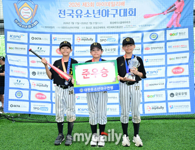 [MD포토] 김포시 '꿈나무리그 준우승 했어요'