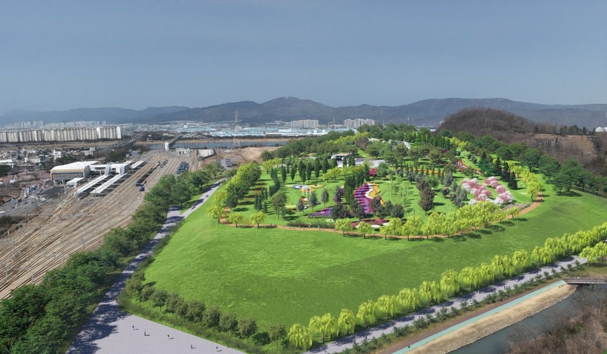 울산 삼산·여천 매립지 파크골프장 조감도. 사진 제공=울산시