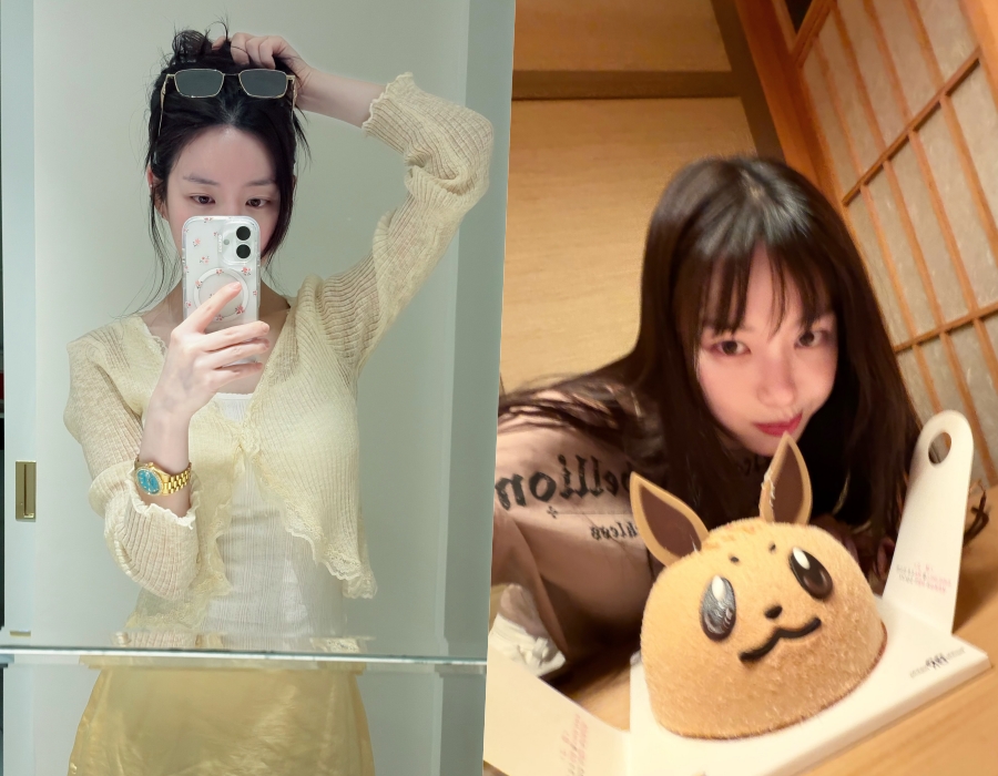 '견미리 딸' 이유비, 민낯+운동복 패션에도 굴욕없는 미모…압도적 동안 여신