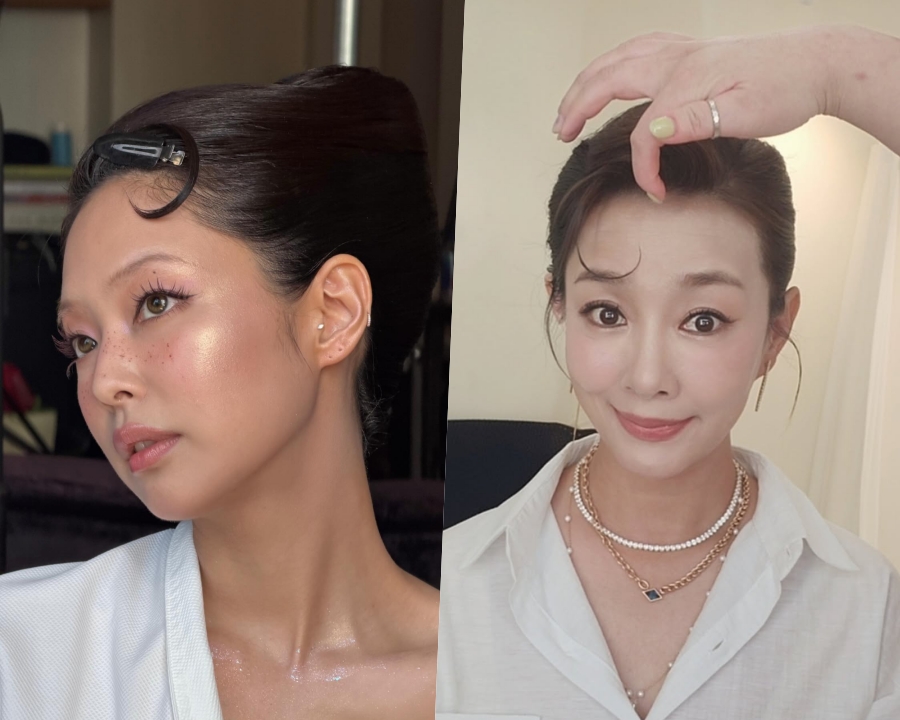 김원희, 제니 스타일 변신…54세 안 믿기는 착붙 미모에 장영란 \