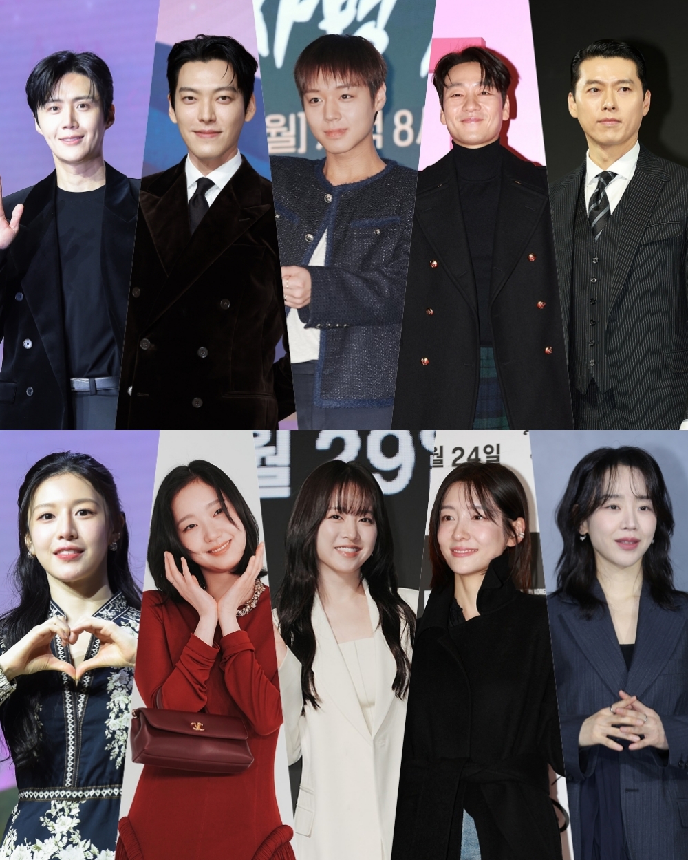 '제5회 청룡시리즈어워즈' 남우주연상, 여우주연상 후보 / 사진 : 픽콘,굿뉴스닷컴DB