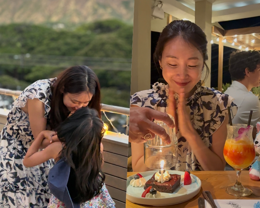 최지우, 폭풍성장 딸 공개…엄마 꼭 닮아 넘사벽 비율 자랑하는 '지우의 히메'