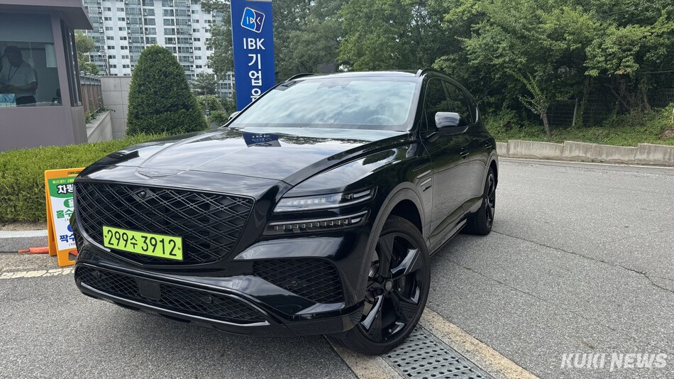 제네시스 GV80 블랙 에디션. 김수지 기자