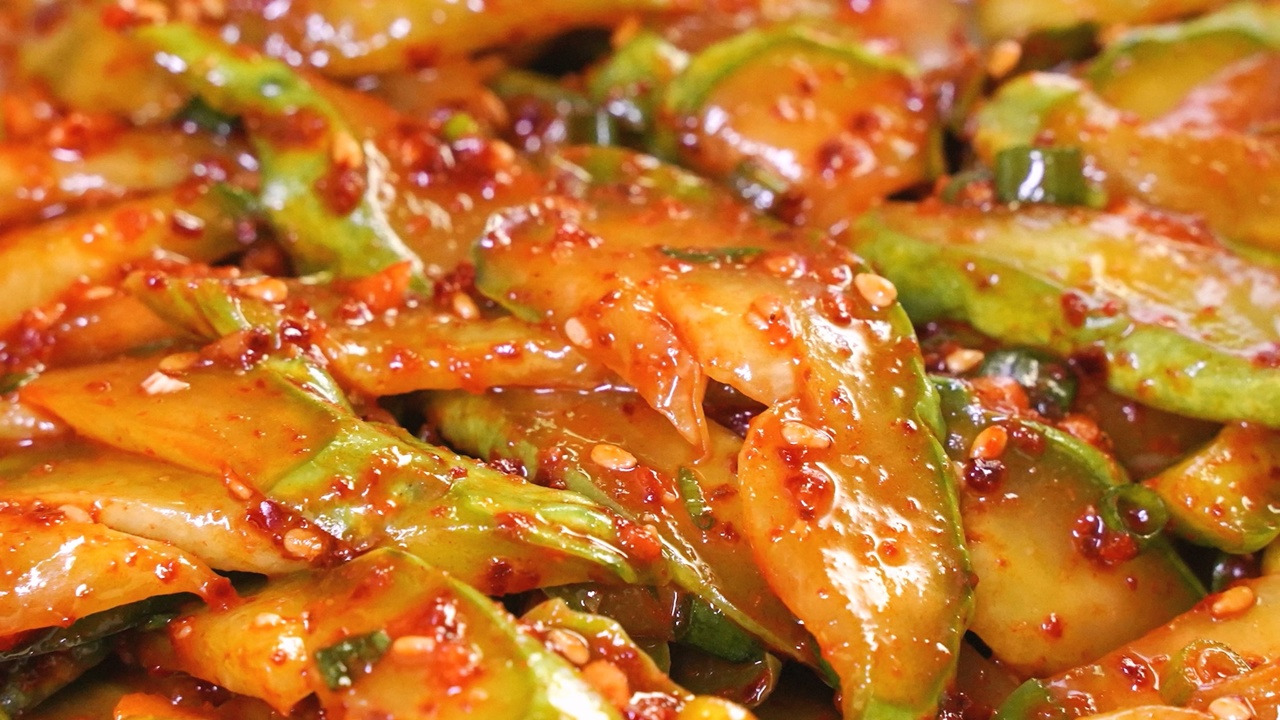 오이무침 레시피