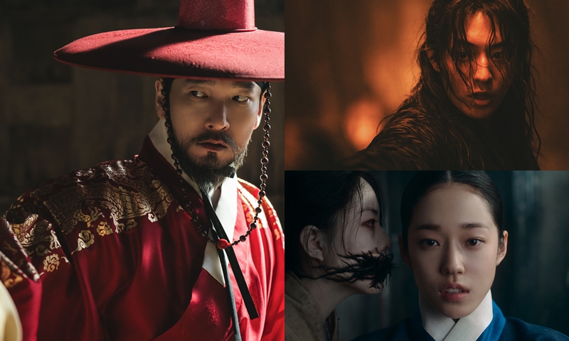 호연을 펼친 조승우(왼쪽)와 남주혁(오른쪽 위), 노윤서. / 넷플릭스